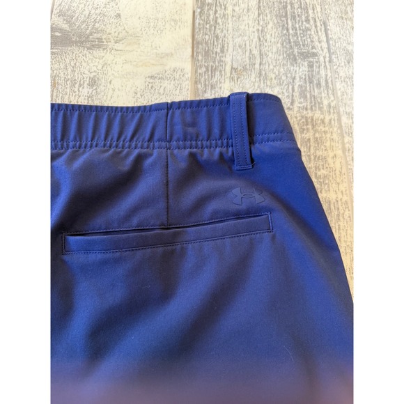 UNDER ARMOUR Mens Golf Pants 36x30 Blue Lightweight Performance Athletic Outdoor - Picture 9 of 11